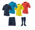 Schiedsrichter Komplett Set   2 Trikot Farbe deiner Wahl , 1x Hose, 1x Socken